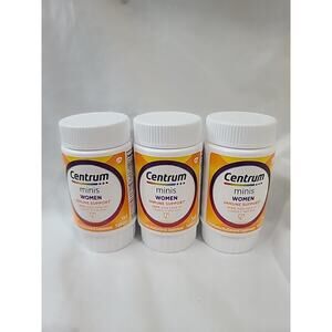 Centrum Minis + Immune Support For Women 160 Tabs Ea. Exp: 12/26 Fresh 3 Pack